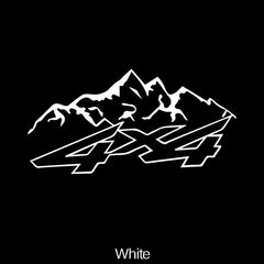 4X4 Mountain Offroad Car Stickers Bumper Waterproof Decal Auto Accessories