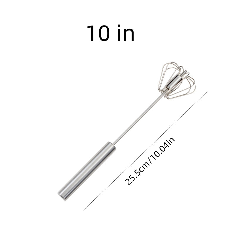 Stainless Steel Semi Automatic Rotary Whisk