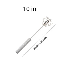 Stainless Steel Semi Automatic Rotary Whisk