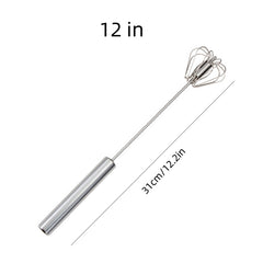 Stainless Steel Semi Automatic Rotary Whisk