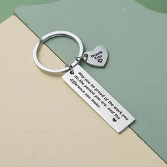 Stylish Letter Print Metal Bag Pendant for Gift
