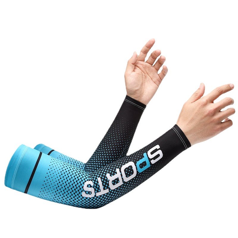 Cooling Arm Sleeves for Outdoor Activities 1 Pair Ice Silk Sleeves