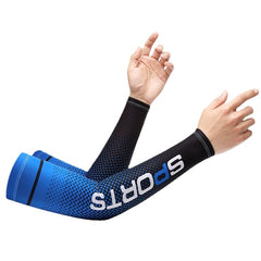 Cooling Arm Sleeves for Outdoor Activities 1 Pair Ice Silk Sleeves