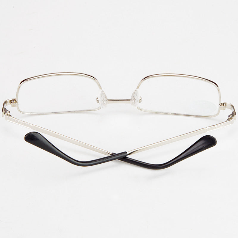 Square Full Frame Reading Glasses Anti Scratch Eyewear