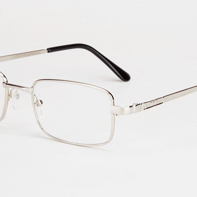 Square Full Frame Reading Glasses Anti Scratch Eyewear