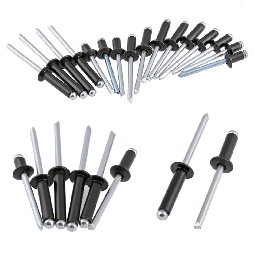 180 Pcs Pop Rivet Aluminium Break Mandrel Blind Rivets Nail