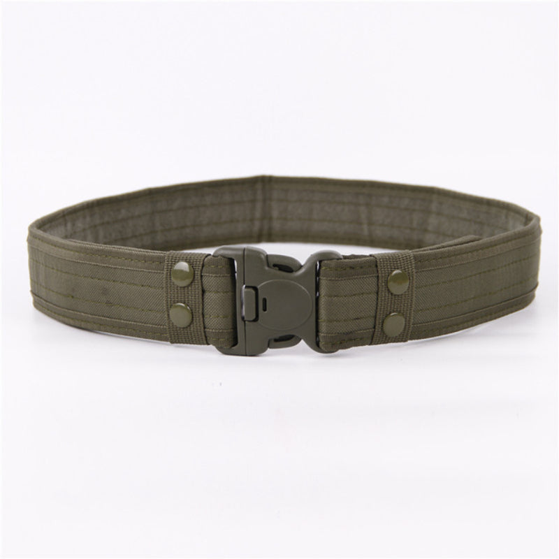 Quick Release Tactical Belt Men's Military Canvas Waistband