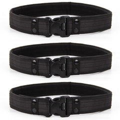 Quick Release Tactical Belt Men's Military Canvas Waistband
