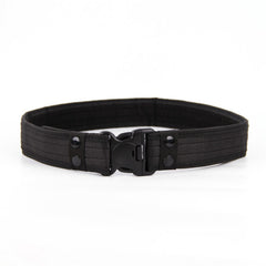 Quick Release Tactical Belt Men's Military Canvas Waistband