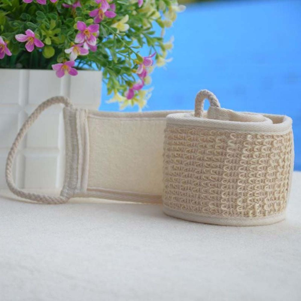 Exfoliating Back Strap Bath Shower Body Sponge Body Scrubber Brush