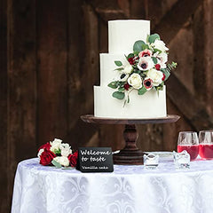 Mini Chalkboard Signs 12pcs 10x16cmx7 Easy To Write & Wipe Out