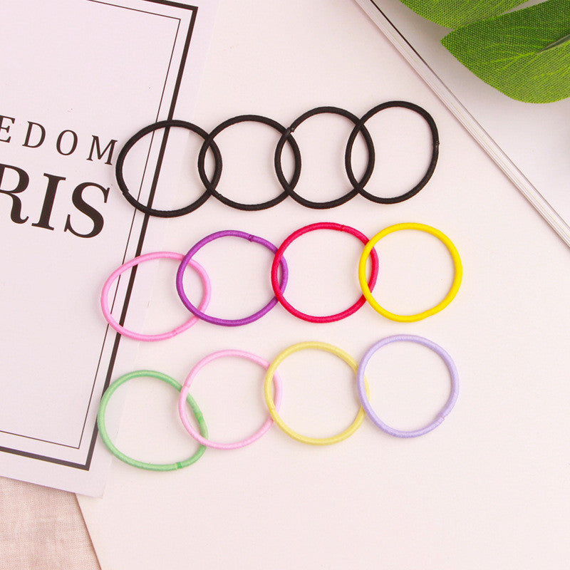 10 Pcs Hair Ring Elastic Hair Rope Kids Hair Accessories