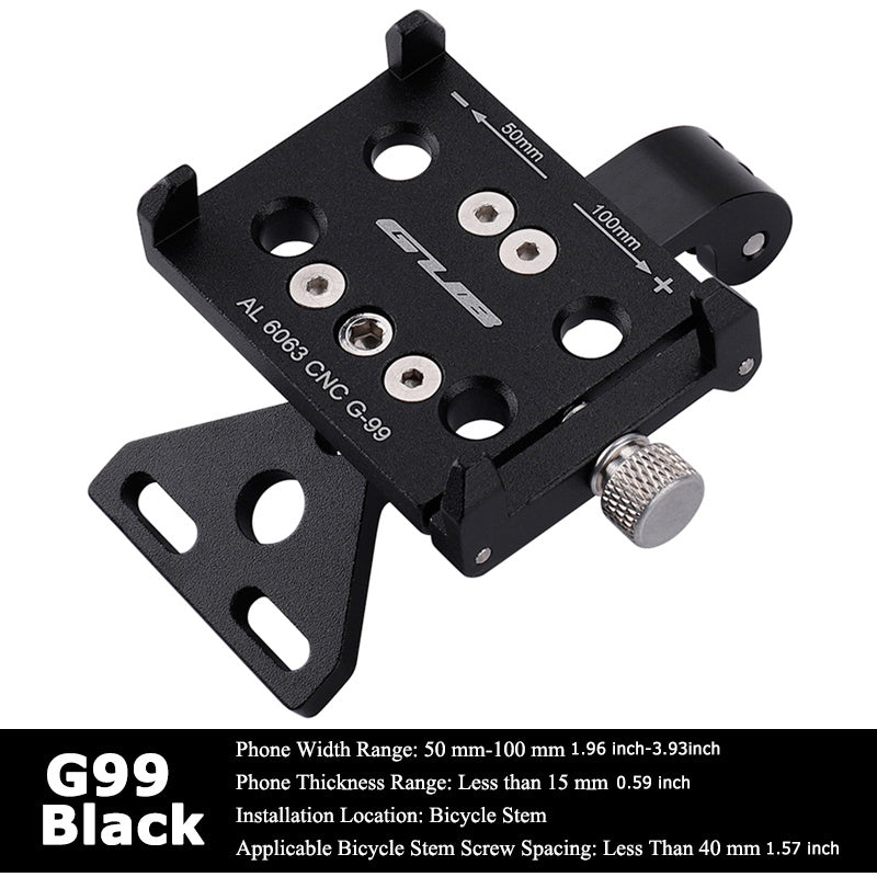 Adjustable Bike Phone Holder for Secure Mounting While Cycling
