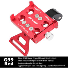 Adjustable Bike Phone Holder for Secure Mounting While Cycling