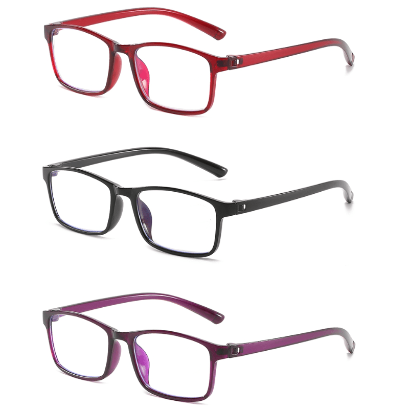 Stylish Plastic Reading Glasses for Men & Women