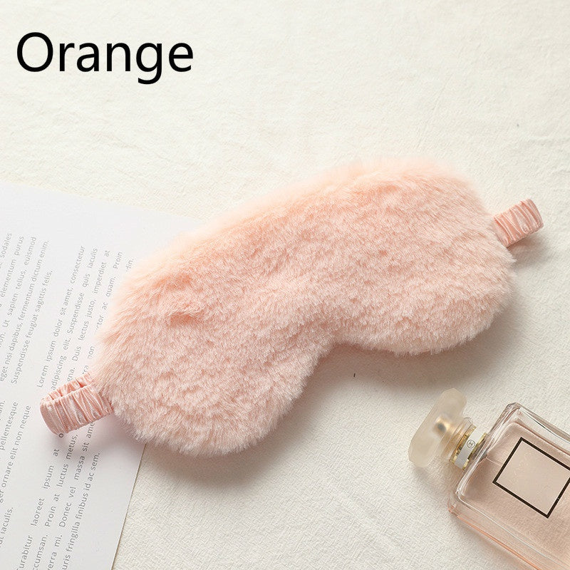 Soft Plush Eye Masks Sleeping Mask Blindfold Eye Cover Eyeshade