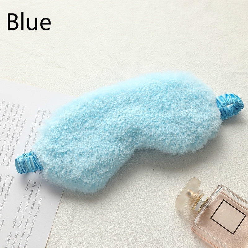 Soft Plush Eye Masks Sleeping Mask Blindfold Eye Cover Eyeshade