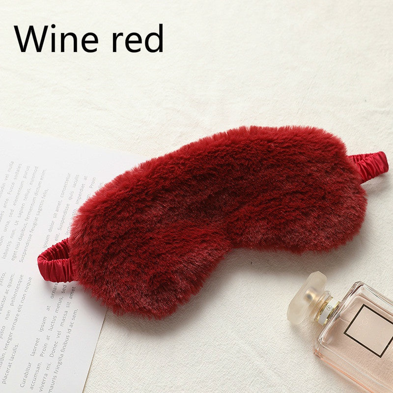 Soft Plush Eye Masks Sleeping Mask Blindfold Eye Cover Eyeshade