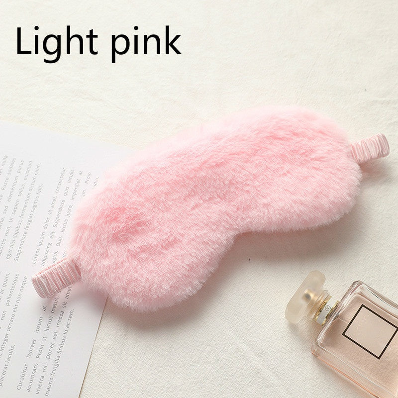 Soft Plush Eye Masks Sleeping Mask Blindfold Eye Cover Eyeshade