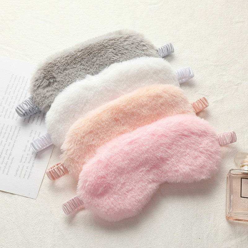 Soft Plush Eye Masks Sleeping Mask Blindfold Eye Cover Eyeshade