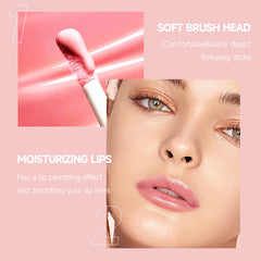 High Pigmented Lip Gloss Waterproof Dewy Texture Lip Glaze