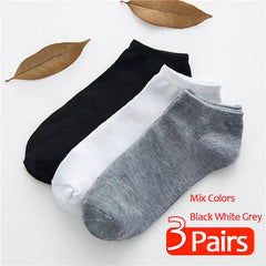 Breathable Cotton Ankle Socks for Men and Women