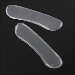 1pair Gel Silicone Heel Grip Liner Shoe Insole Pad Insert Foot Care Protector