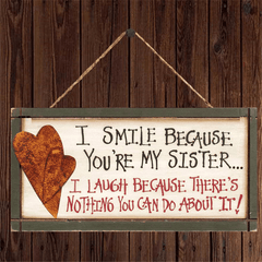 Sisters Bedroom Decor Crafts for Mother's Gift