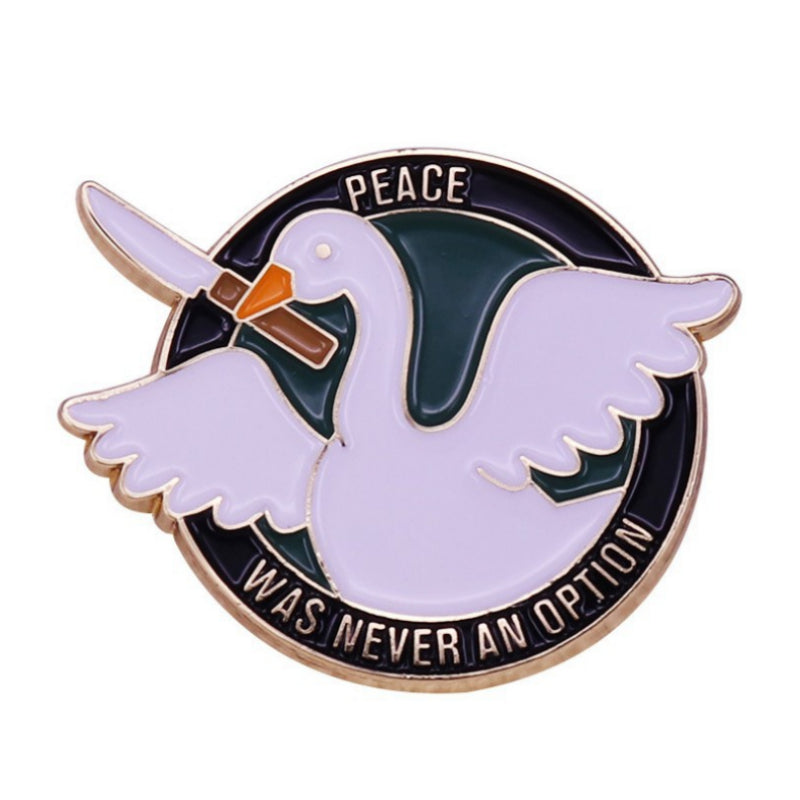 Cartoon Goose Brooch Enamel Pin Lapel Pin