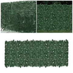 Artificial Ivy Privacy Fence Plastic Leaf Net Balcony Fence