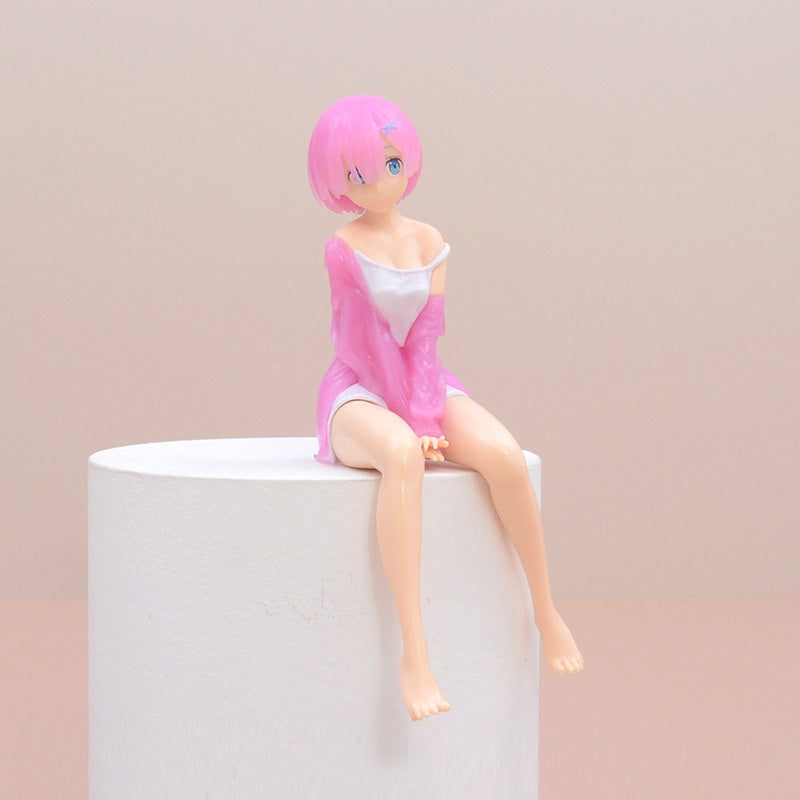 Anime Girl PVC Doll Toy - Perfect Tabletop Decoration for Kids