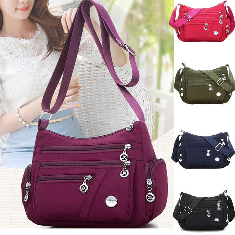 Women's Nylon Crossbody Bag Outdoor Travel Shoulder Bag