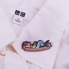 Fantasy Mermaid Brooch For Men
