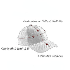 Autumn Baseball Cap Men's Outdoor Travel Mountaineering Fishing Cap
