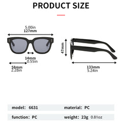 Vintage Polarized Sunglasses for Outdoor Traveling