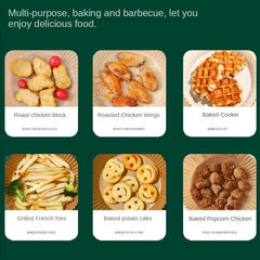 50pcs Air Fryer Special Liners Reusable Baking Paper Thick Mat Household Tools