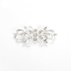Crystal Cardigan Clips Rhinestone Buttons Alloy Buckle Collar