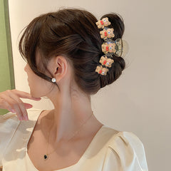 Acrylic Shark Claw Hair Claw Ponytail Holder