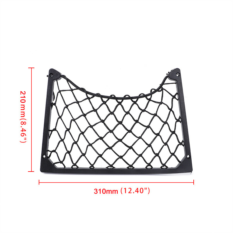 Large Elastic Net Organizer for Maximum Vehicle Storage Space