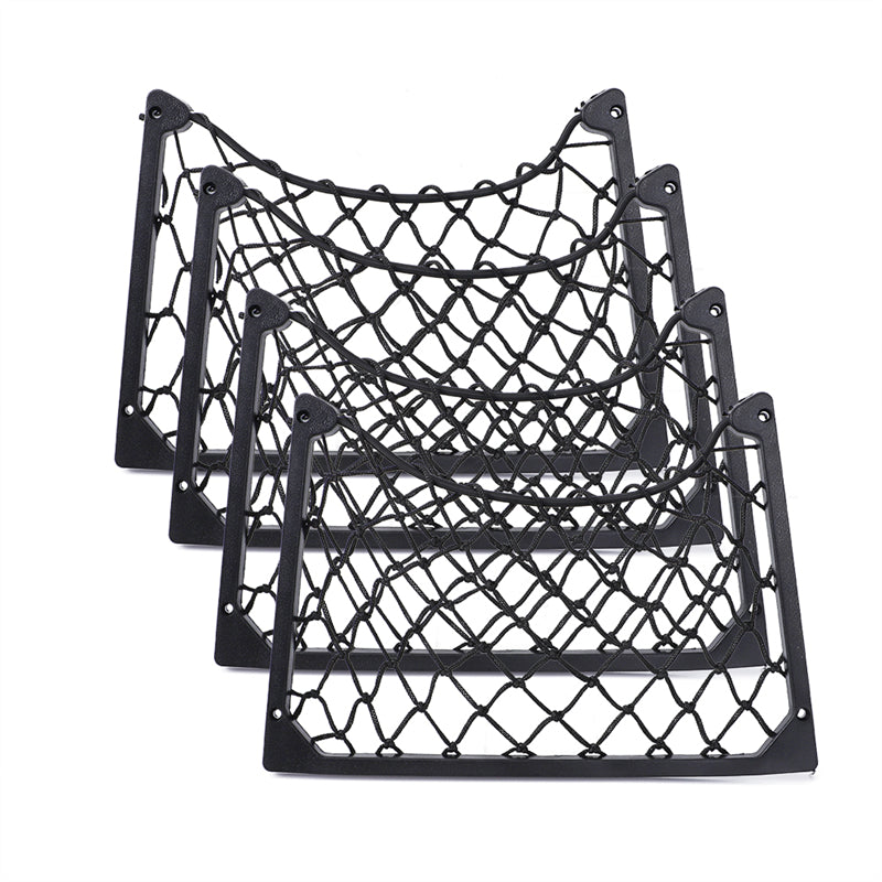 Large Elastic Net Organizer for Maximum Vehicle Storage Space