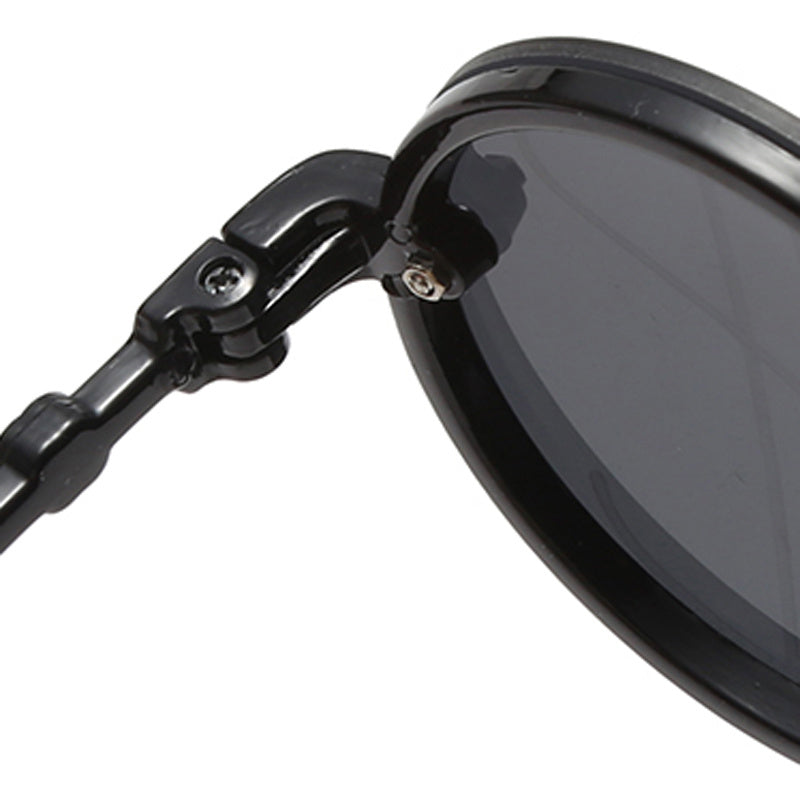 Y2K Round Sunglasses Lightweight Sun Protection