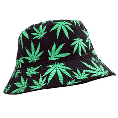 Colorful Maple Leaf Bucket Hat Men's Hip Hop Basin Hat