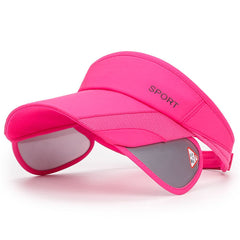 Adjustable Sun Visor Golf Hat For Women UV Protection