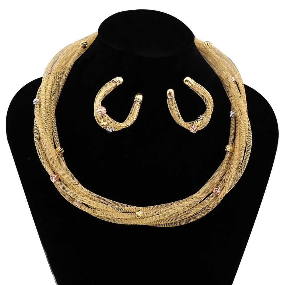 Choker Necklace & Earrings Set - Anniversary Gift
