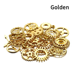 50g Metal Gear Clock Jewelry UV Resin Epoxy Mold Fill