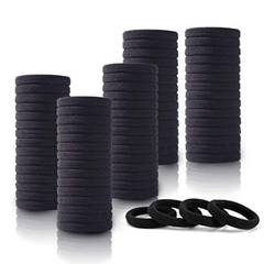 100pcs Non Slip Hair Ties Elastic Headwear Minimalist Hair Band