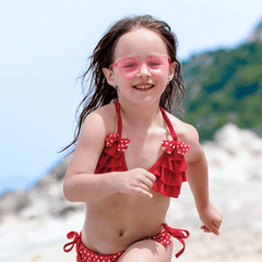 Cartoon Heart Sunglasses & Hair Accessories Set - Holiday Gift for Girls