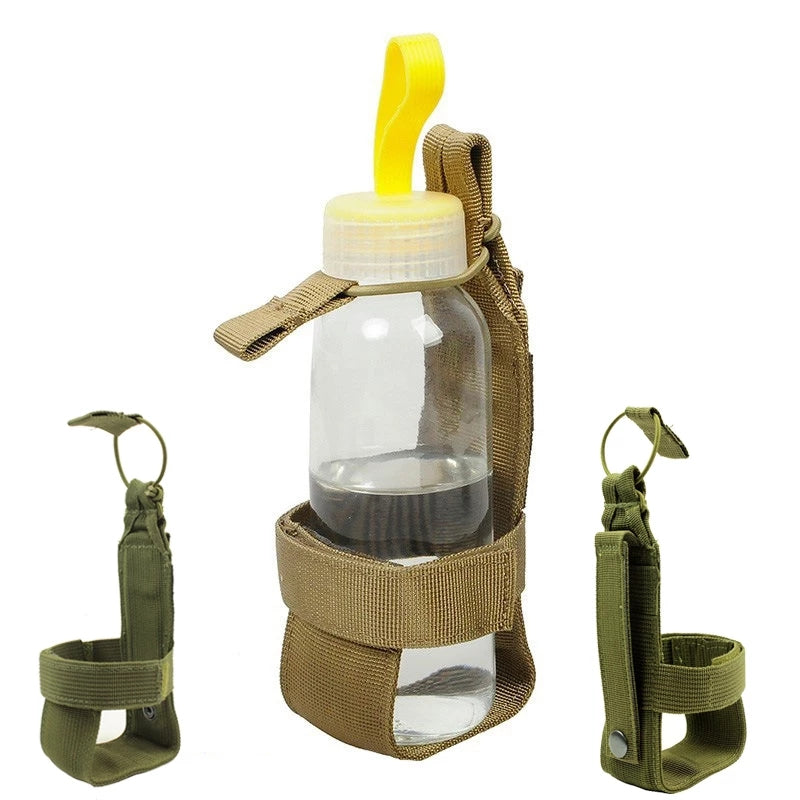 Tactical Water Bottle Pouch with MOLLE System Lightweight