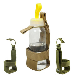 Tactical Water Bottle Pouch with MOLLE System Lightweight