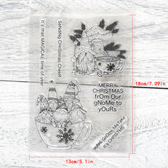 Christmas Gnome Mug Stamps & Dies DIY Scrapbooking Decoration
